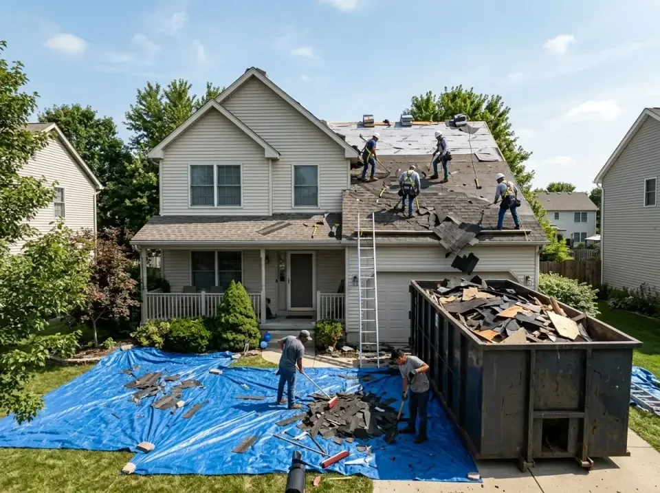 roof-replacement-debris-remova-004 — frequently asked questions, Cheapest Dumpster Rentals in New Braunfels, TX